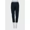 Navy blue joggers with tag