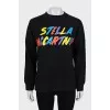 Sweatshirt with corporate logo