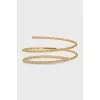 Gold bracelet with diamonds