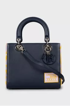 Lady Dior bag with side print