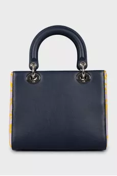 Lady Dior bag with side print