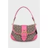 Bag with branded print and tag