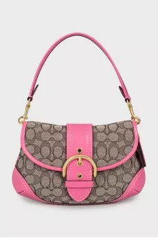 Bag with branded print and tag