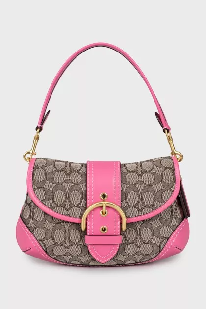 Bag with branded print and tag