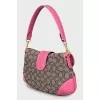 Bag with branded print and tag