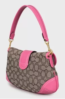 Bag with branded print and tag