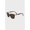 Browline printed sunglasses
