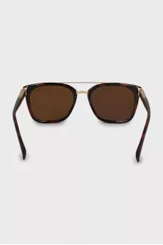 Browline printed sunglasses