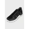 Men's sneakers black and white