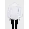 White collared shirt