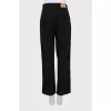 Black wide leg jeans