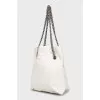 Crush Leather Bucket Bag