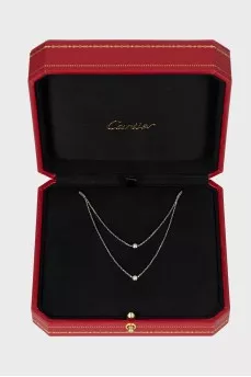 D'Amour white gold set