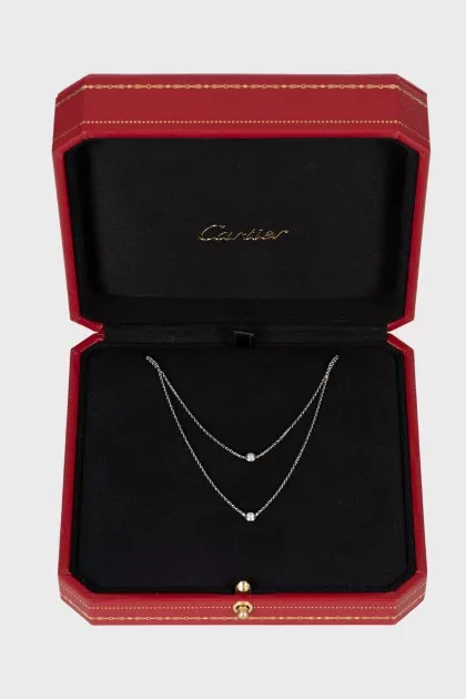 D'Amour white gold set