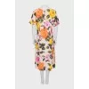 Floral fitted dress