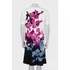 A-line dress with short sleeves