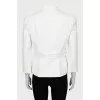 White button down jacket