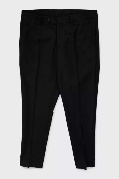 Men's wool trousers with arrows