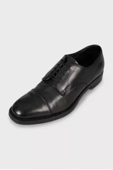 Men's insulated black shoes
