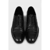 Men's insulated black shoes