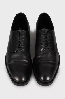 Men's insulated black shoes
