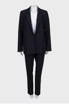 Classic dark blue suit