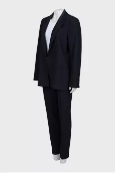 Classic dark blue suit