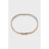 Silver bracelet Clic H