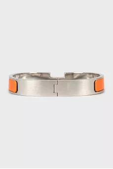 Серебристый браслет Clic H