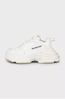 Кожаные кроссовки Triple S