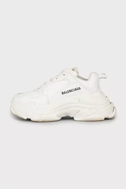 Кожаные кроссовки Triple S