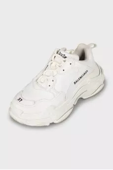 Кожаные кроссовки Triple S