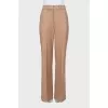 Wool palazzo pants with tag