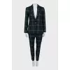 Checkered suit