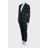 Checkered suit