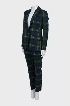 Checkered suit