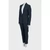 Suit in houndstooth print