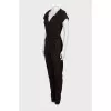 Fitted jumpsuit decorated with chain