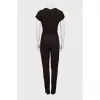 Fitted jumpsuit decorated with chain