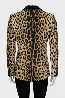Animal print jacket