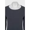 Slip dress with 3/4 sleeves