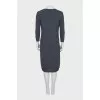 Slip dress with 3/4 sleeves