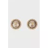 Clip-on earrings with artificial pearls