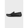 Men's leather moccasins