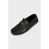 Men's leather moccasins