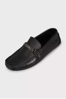 Мужские мокасины из кожи