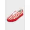 Men's sneakers in text print