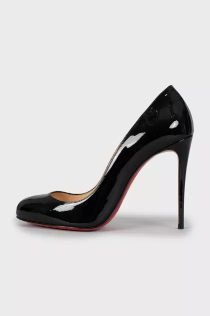 Patent leather stilettos