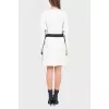 Dress black and white under the belt