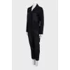 Jumpsuit with patch pockets